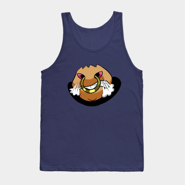 Don't Mess With The Bull Tank Top by jgilbankart